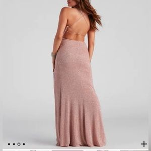 Lorelai Formal Glitter Long
Dress